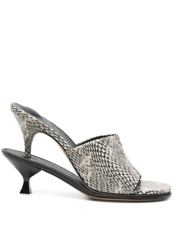 Jacquemus 110mm Les Doubles Hi mules | Browns Mules