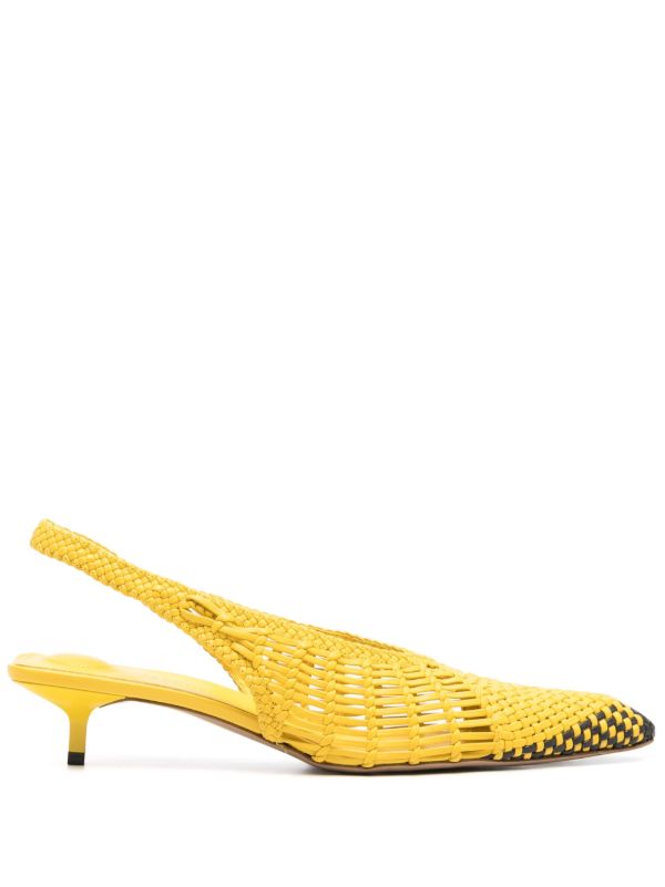 Jacquemus 30mm Les Cubisto Banane pumps | Browns Pumps