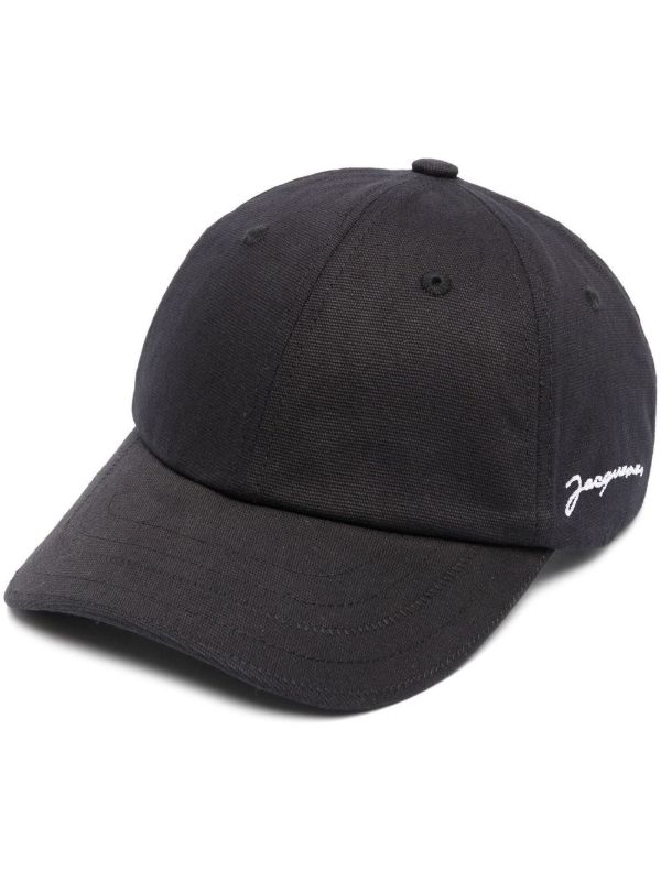 Jacquemus Black La Casquette Baseball Cap | Browns Hats