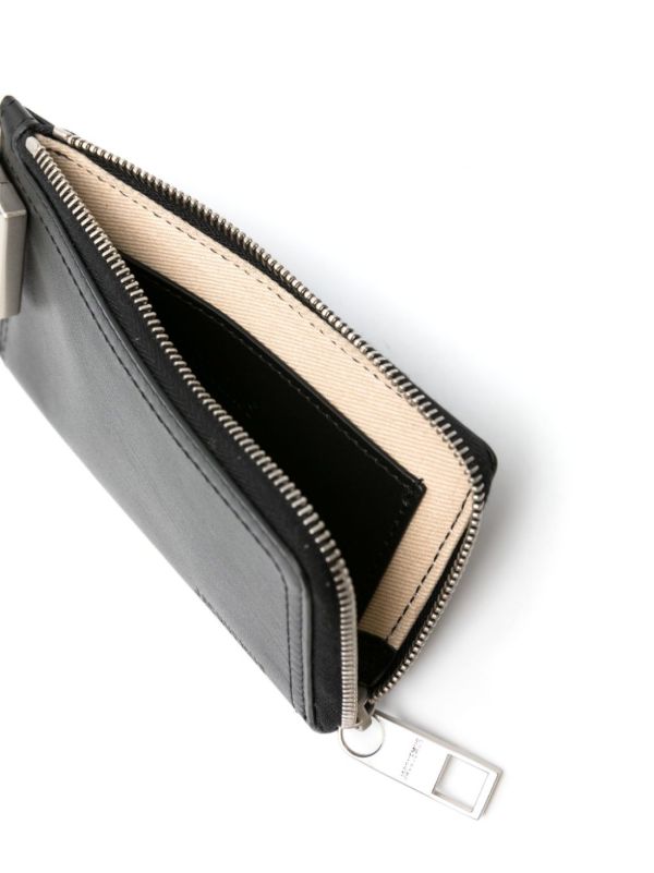 Jacquemus Black Le Porte-Zippé Cuerda Leather Wallet | Browns Wallets & Cardholders