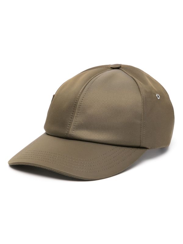 Jacquemus Green Logo-Appliqué Cap | Browns Hats