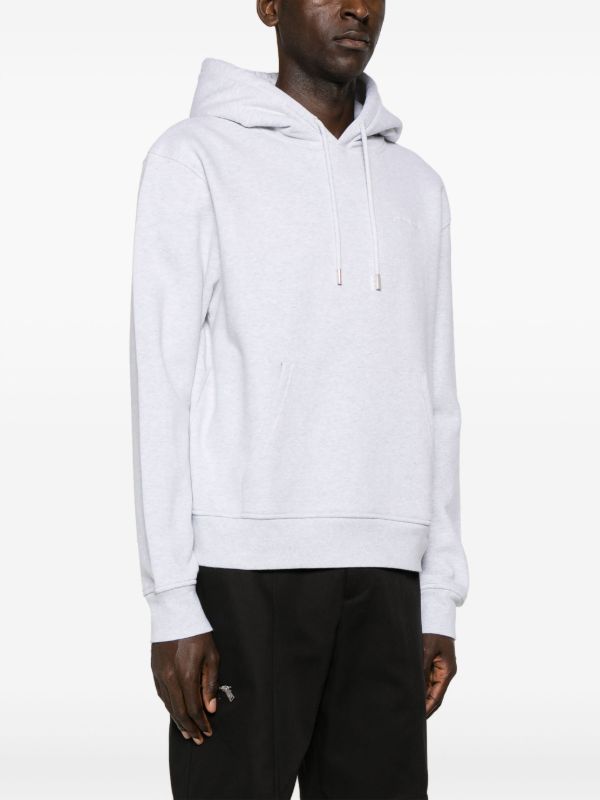 Jacquemus Grey Le Sweatshirt Brodé Hoodie | Browns Hoodies