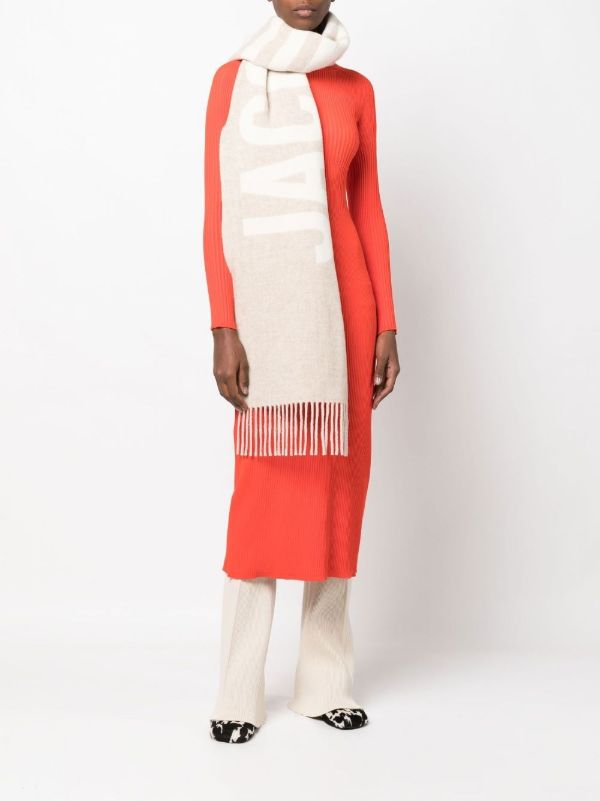 Jacquemus L'Echarpe Jacquemus Virgin-wool Scarf | Browns Scarves