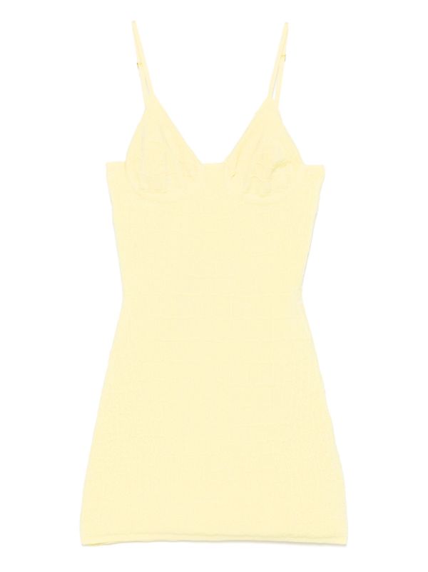 Jacquemus La Mini Robe Scala dress | Browns Cocktail & Party Dresses
