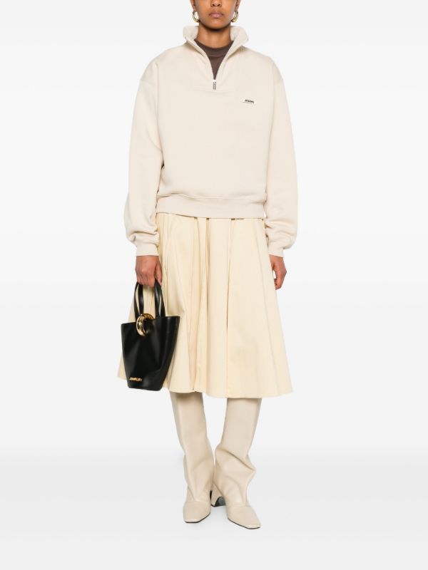 Jacquemus Le Camionneur Gros Grain Sweatshirt | Browns Sweaters