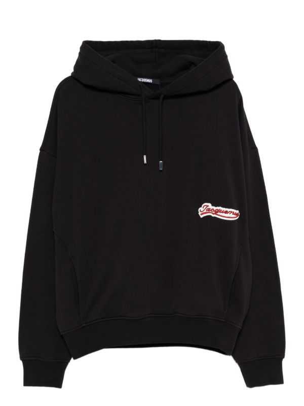 Jacquemus Le Hoodie Gio Varsity Logo hoodie | Browns Hoodies