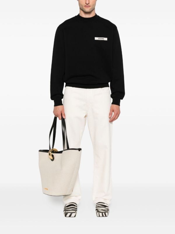 Jacquemus Le Sweatshirt Gros Grain Sweatshirt | Browns Sweaters