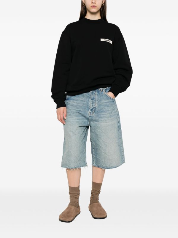 Jacquemus Le Sweatshirt Gros Grain Sweatshirt | Browns Sweaters