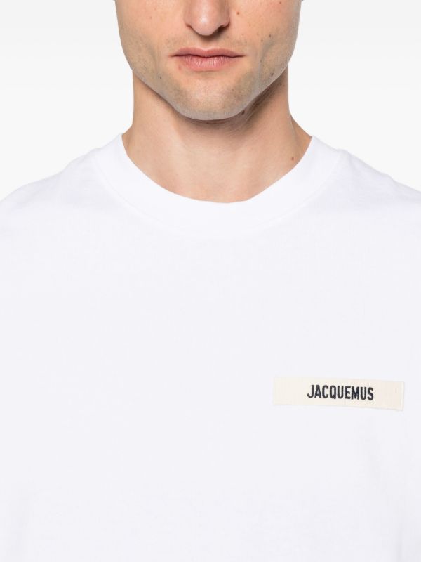 Jacquemus Le T-shirt Gros Grain T-shirt | Browns T-Shirts & Jersey Shirts