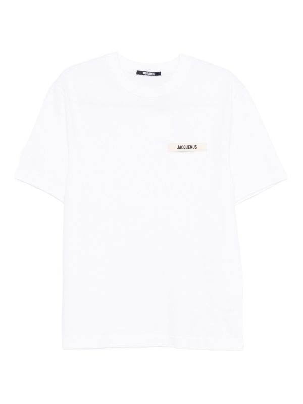Jacquemus Le T-shirt Gros Grain T-shirt | Browns T-Shirts & Jersey Shirts