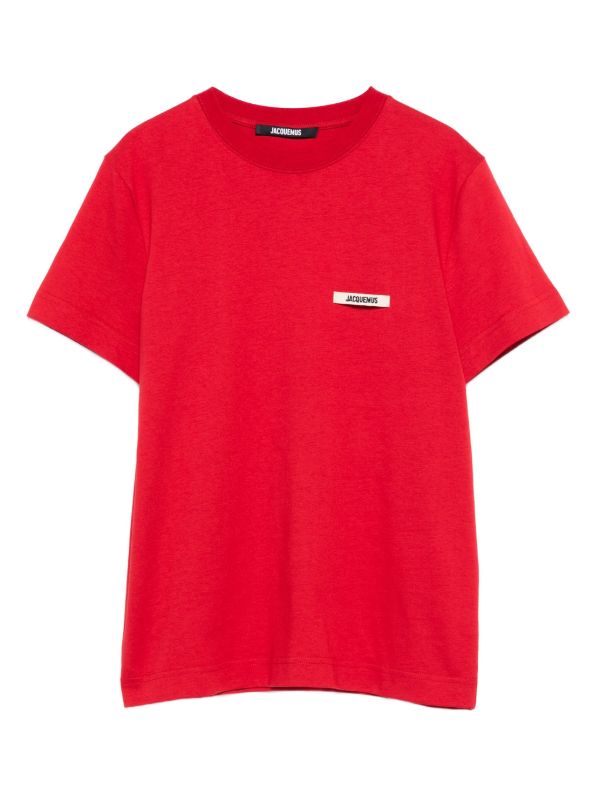 Jacquemus Le T-shirt Gros Grain T-shirt | Browns T-Shirts & Jersey Shirts