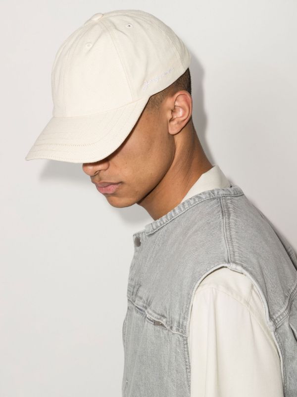 Jacquemus Neutral La Casquette Baseball Cap | Browns Hats