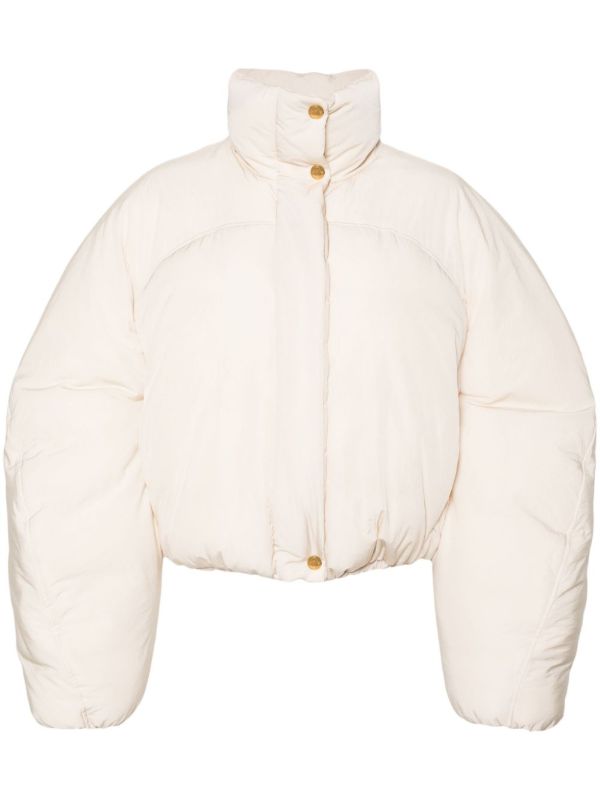 Jacquemus Neutral La Doudoune Courte Caraco Jacket | Browns Down Jackets