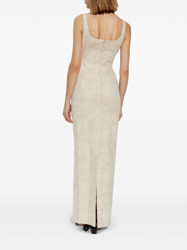 Jacquemus Neutrals Spoglio Dress | Browns Cocktail & Party Dresses