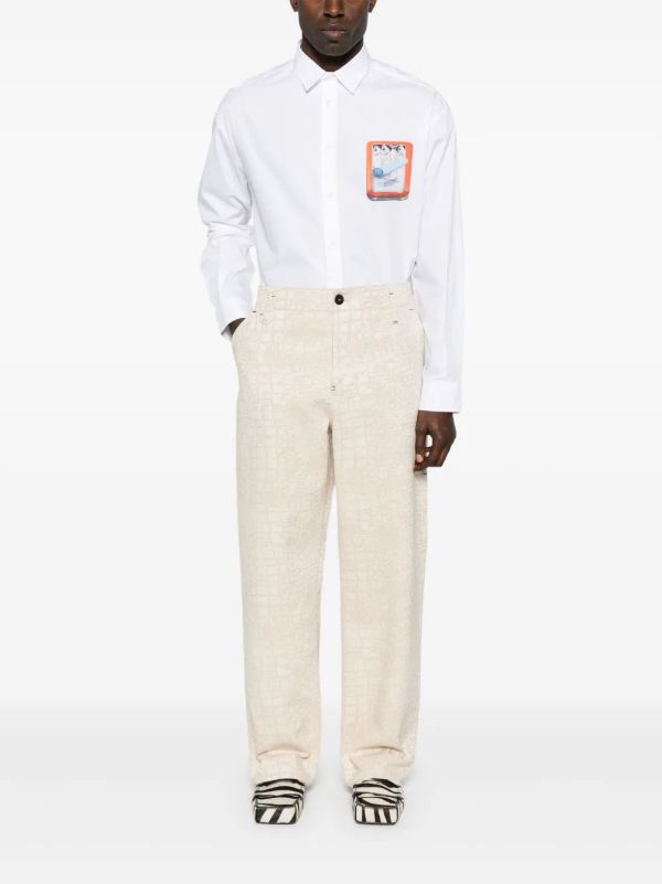 Jacquemus Neutrals The Fernando De-Nîmes Jeans | Browns Regular & Straight-Leg Jeans