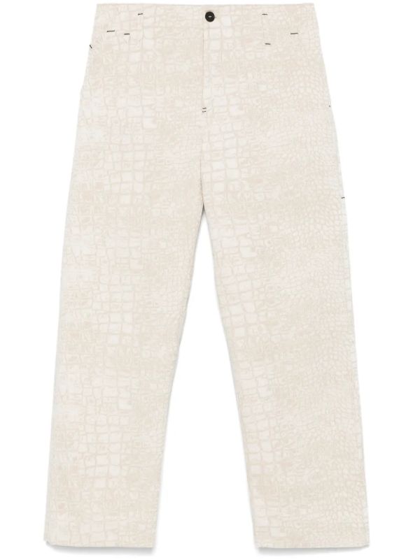 Jacquemus Neutrals The Fernando De-Nîmes Jeans | Browns Regular & Straight-Leg Jeans