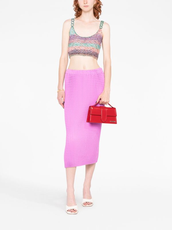 Jacquemus Red Le Grand Bambino Patent Leather Top Handle Bag | Browns Top Handle Bags