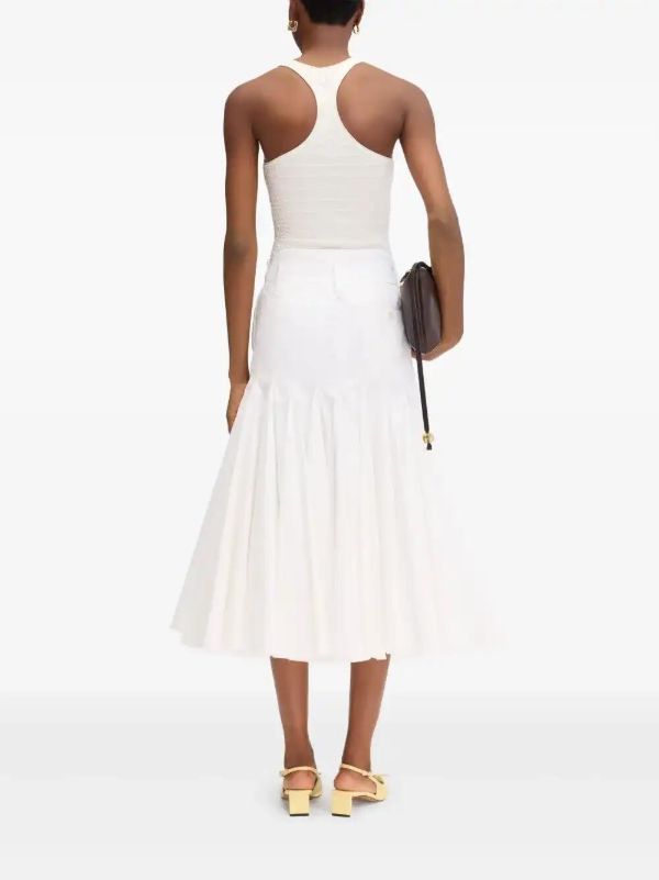 Jacquemus The Agave Skirt | Browns Pleated Skirts