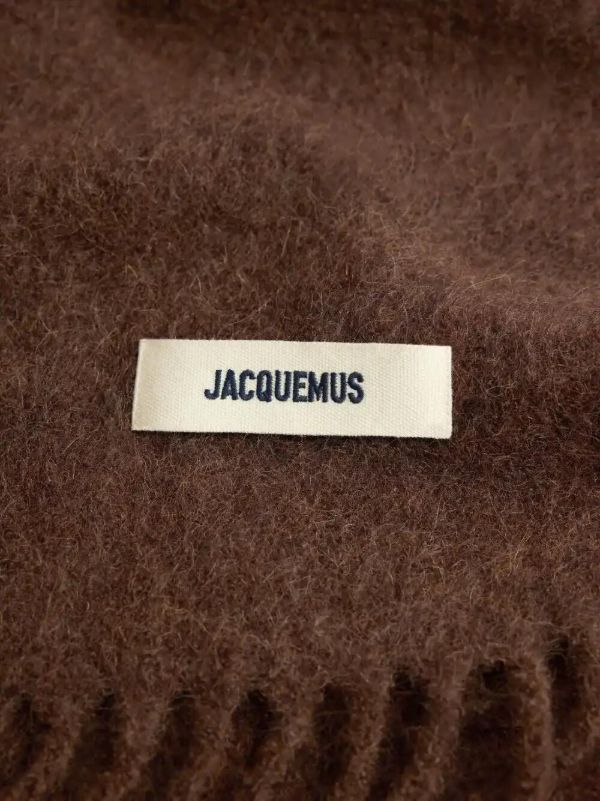 Jacquemus The Carro Logo-patch Scarf | Browns Scarves