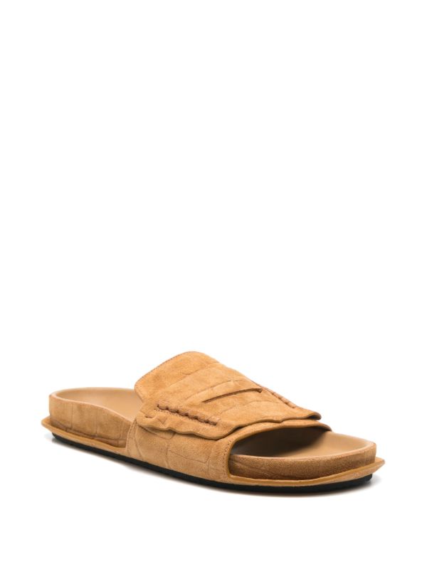Jacquemus The Mocassin Slides | Browns Flip Flops & Slides