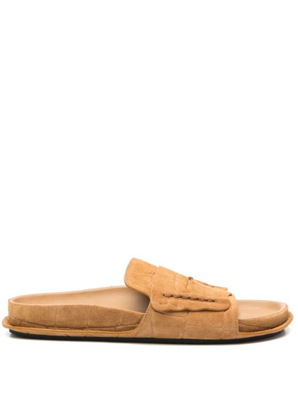 Jacquemus The Mocassin Slides | Browns Flip Flops & Slides