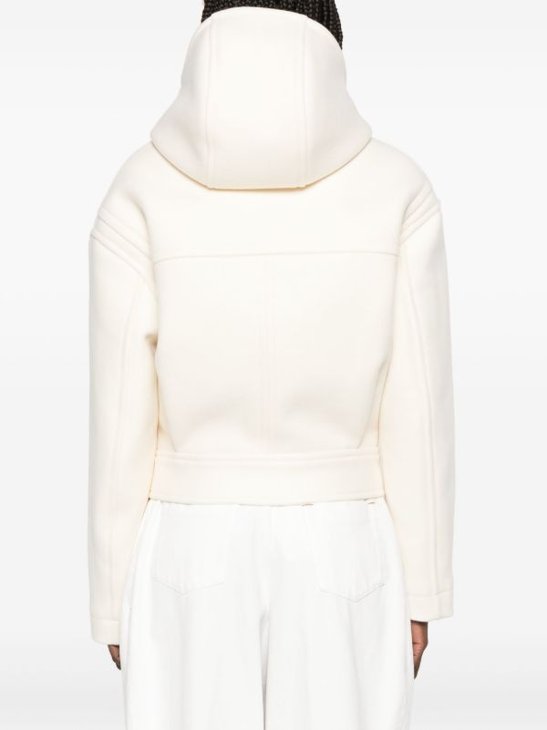 Jacquemus White Cabana Coat | Browns Single Breasted Coats