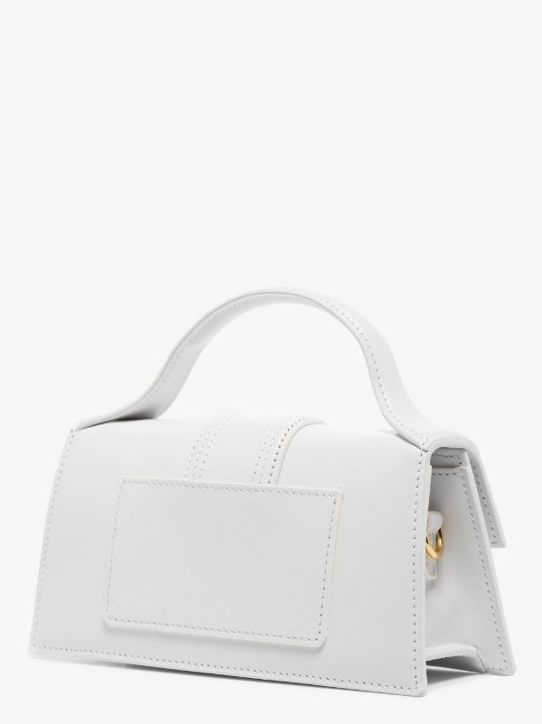 Jacquemus White Le Bambino Leather Top Handle Bag | Browns Top Handle Bags