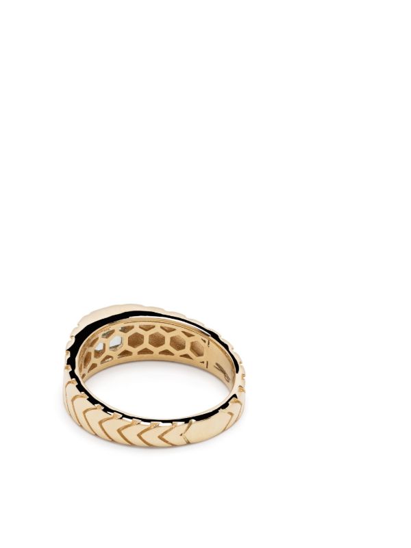 Jacquie Aiche 14K Yellow Gold Aquamarine Ring | Browns Fine Rings