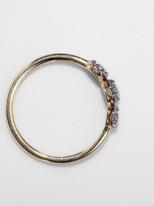 Jacquie Aiche 14K Yellow Gold Sophia Diamond Ring | Browns Fine Rings