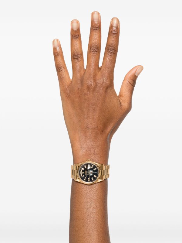 Jacquie Aiche Customised Day Date 34mm | Browns Fine Watches