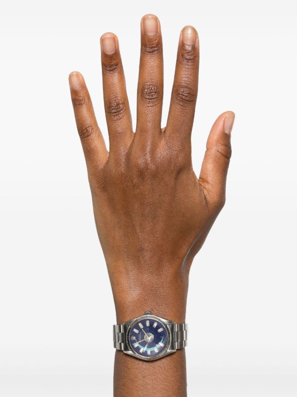 Jacquie Aiche Customised Rolex Oyster Perpetual Evil Eye 32mm | Browns Fine Watches