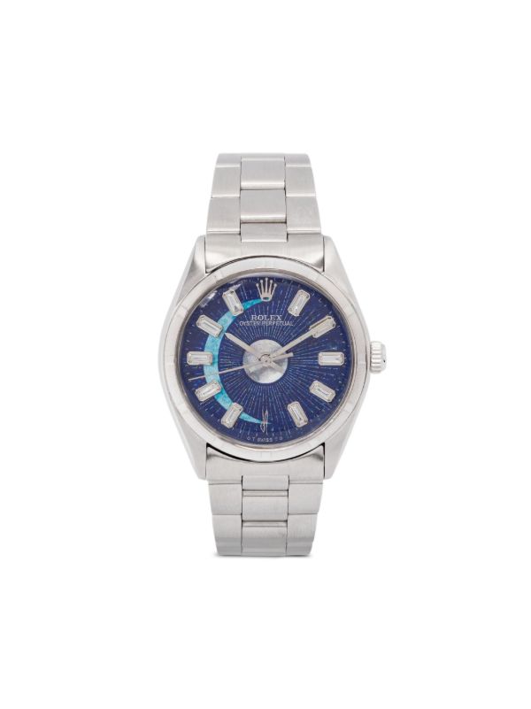 Jacquie Aiche customised Rolex Oyster Perpetual Evil Eye 32mm | Browns Fine Watches