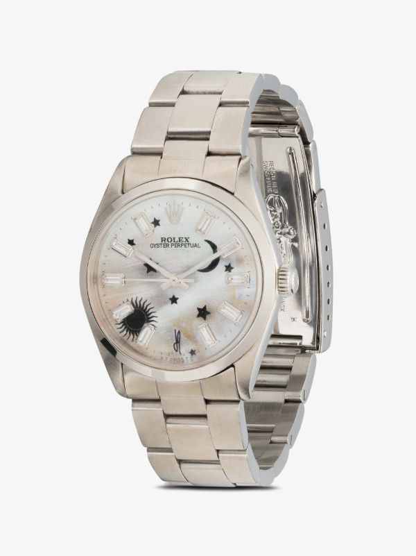 Jacquie Aiche Reworked Vintage Rolex Oyster Perpetual Watch | Browns Fine Watches