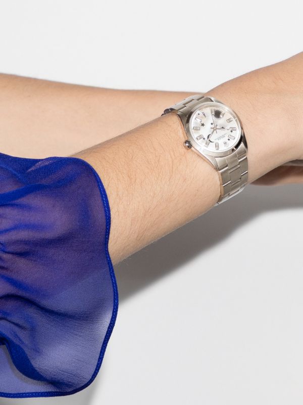 Jacquie Aiche Reworked Vintage Rolex Oyster Perpetual Watch | Browns Fine Watches