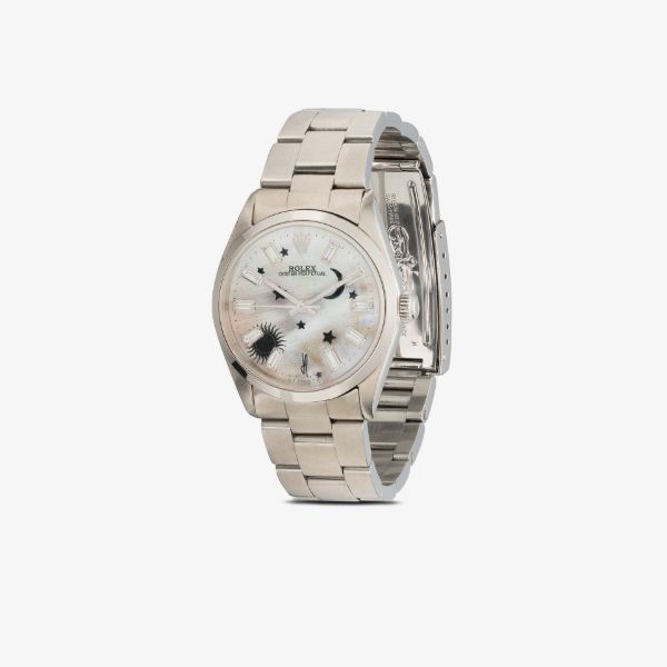 Jacquie Aiche reworked vintage Rolex Oyster Perpetual watch | Browns Fine Watches