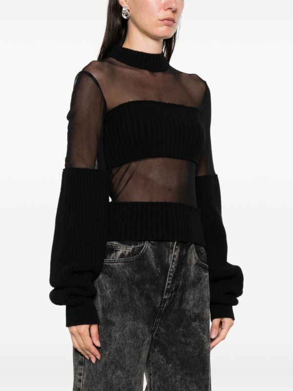 Jean Paul Gaultier Cropped Blouse | Browns Blouses