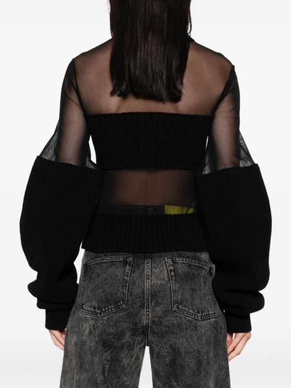 Jean Paul Gaultier Cropped Blouse | Browns Blouses