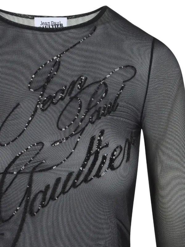 Jean Paul Gaultier Logo-embellished T-shirt | Browns T-Shirts & Jersey Shirts