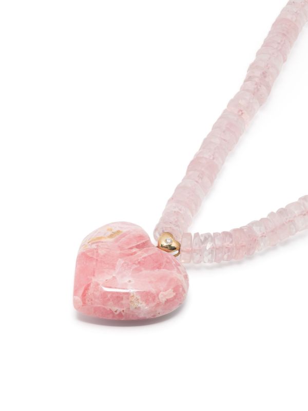 JIA JIA 14K Yellow Gold Aurora Rhodochrosite Necklace | Browns Fine Necklaces