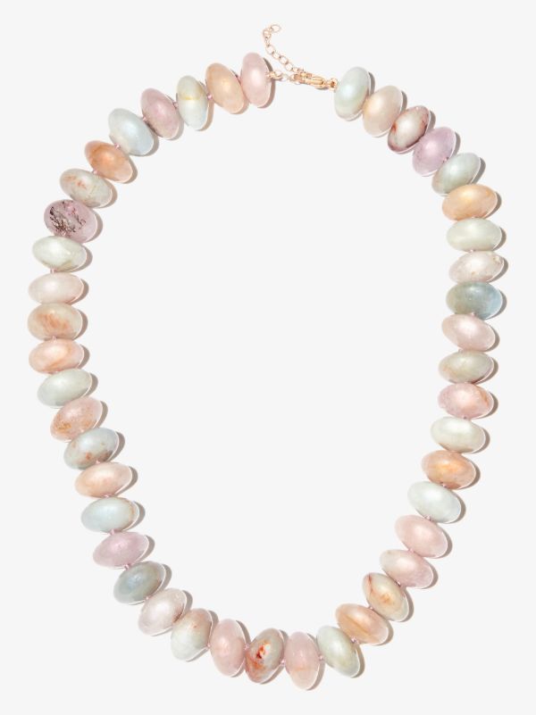 JIA JIA 14K Yellow Gold Oracle XL Morganite Necklace | Browns Fine Necklaces