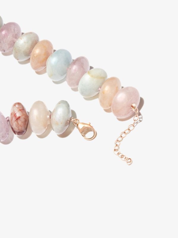 JIA JIA 14K Yellow Gold Oracle XL Morganite Necklace | Browns Fine Necklaces