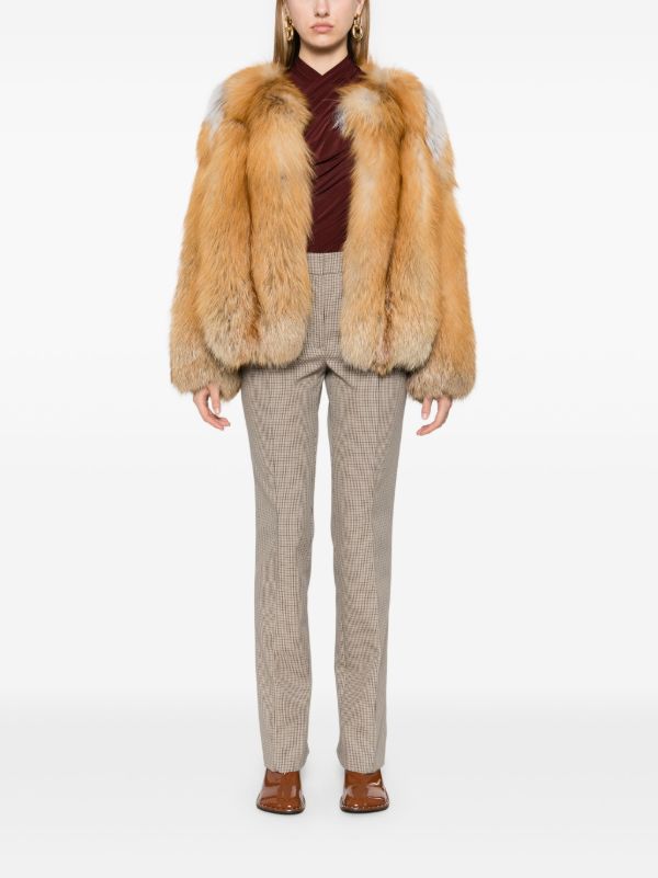 Jil Sander Checked Tailored Trousers | Browns Tailored Pants