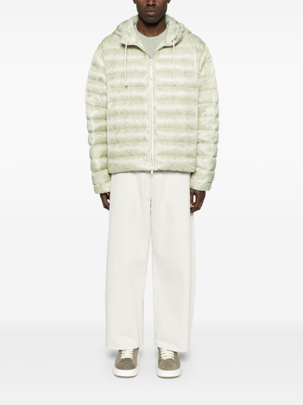 Jil Sander Hooded Puffer Jacket | Browns Down Jackets