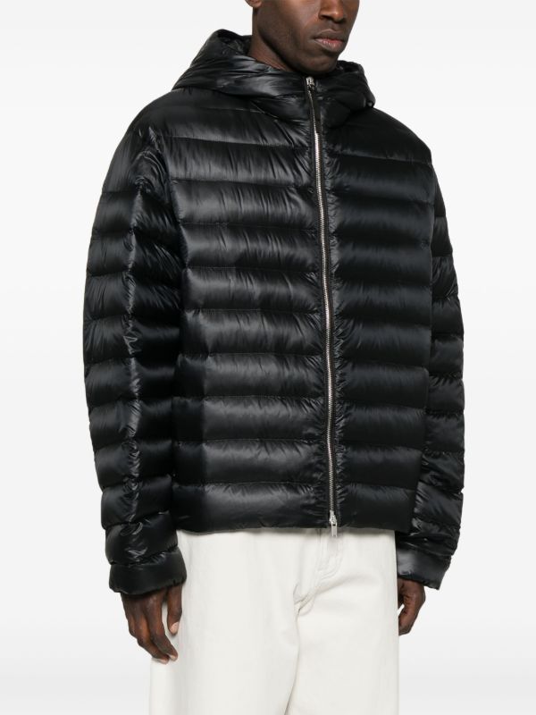Jil Sander Hooded Puffer Jacket | Browns Down Jackets