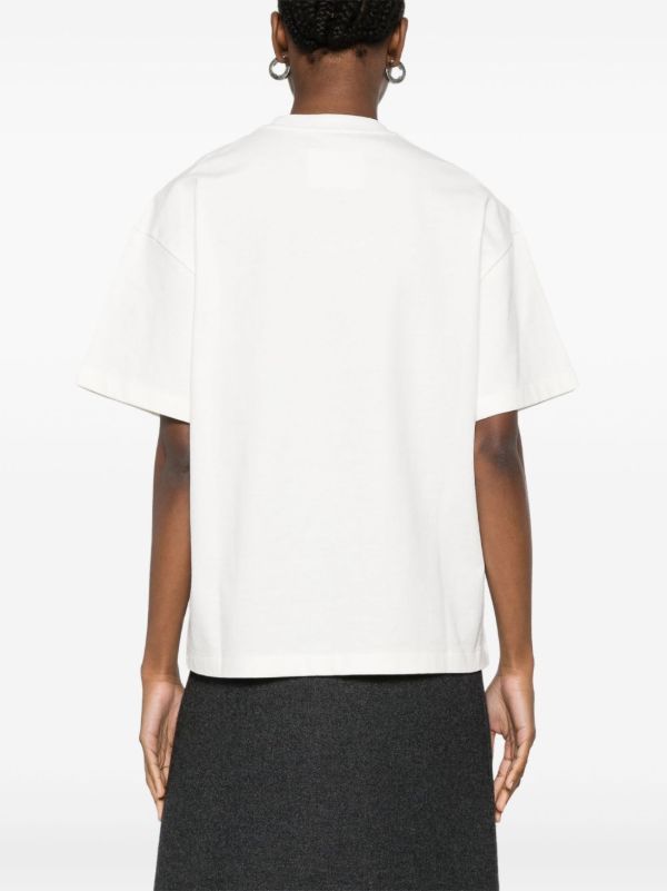 Jil Sander Logo-Print T-shirt | Browns T-Shirts & Jersey Shirts