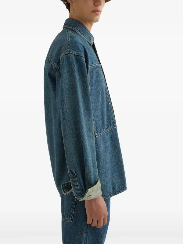 Jil Sander Long-sleeve Denim Shirt | Browns Shirts