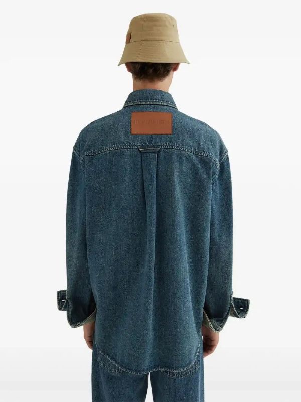 Jil Sander Long-sleeve Denim Shirt | Browns Shirts