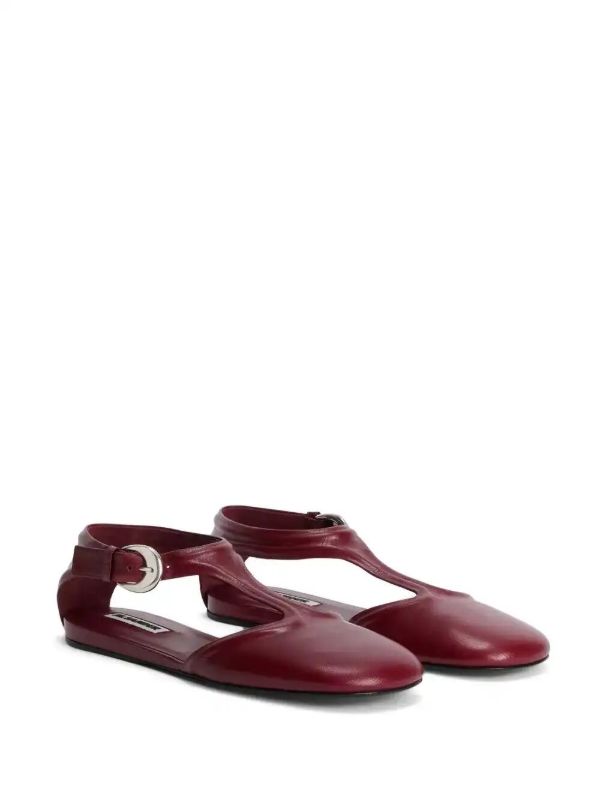 Jil Sander Mary Jane Ballerina Shoes | Browns Ballerina Shoes