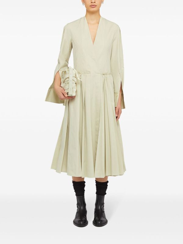 Jil Sander Neutral Woven Small Leather Cross Body Bag | Browns Messenger & Crossbody Bags