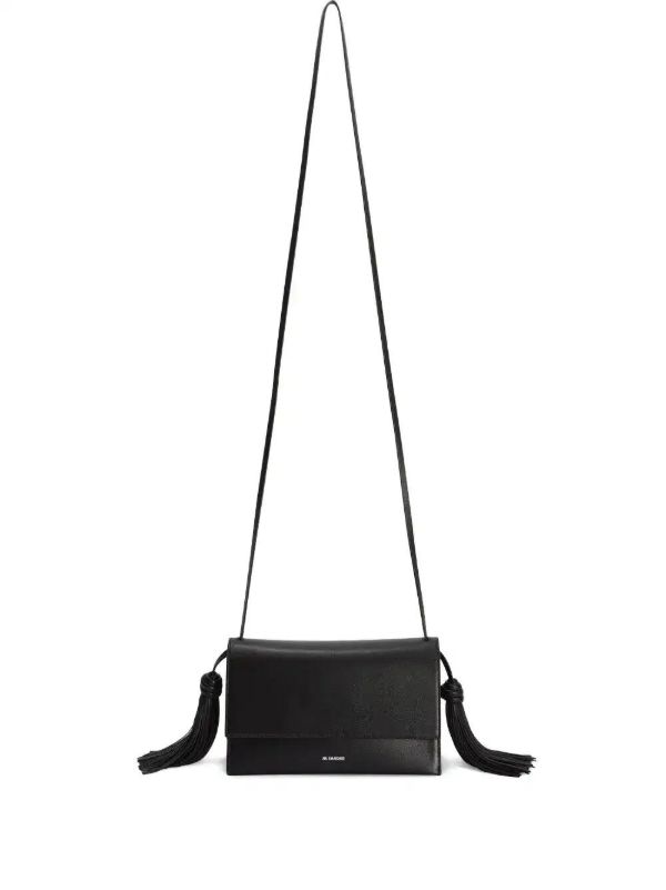 Jil Sander Tassel cross body bag | Browns Messenger & Crossbody Bags